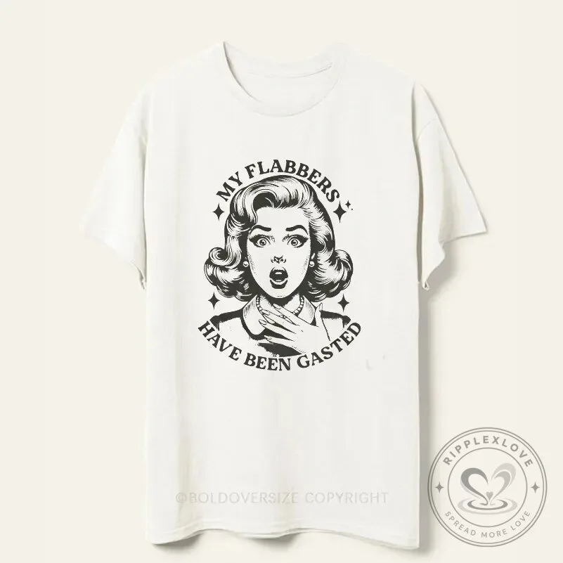 My Flabbers Have Been Gasted Vintage Pop Art T-Shirt
