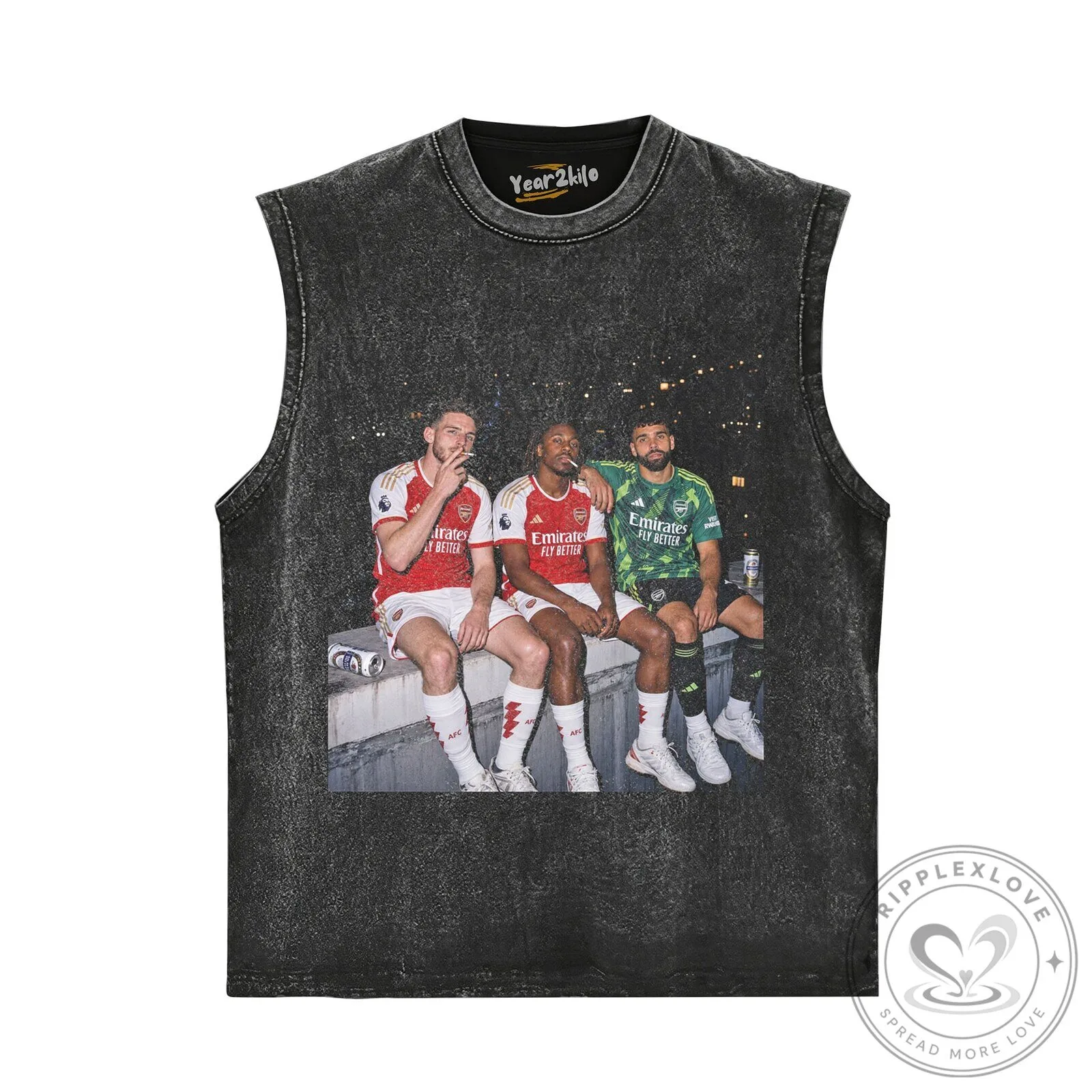 Declan Rice, Eberechi Eze, and David Raya Arsenal Football T-Shirt 11 Declan Rice, Eberechi Eze, and David Raya Arsenal Football T-Shirt