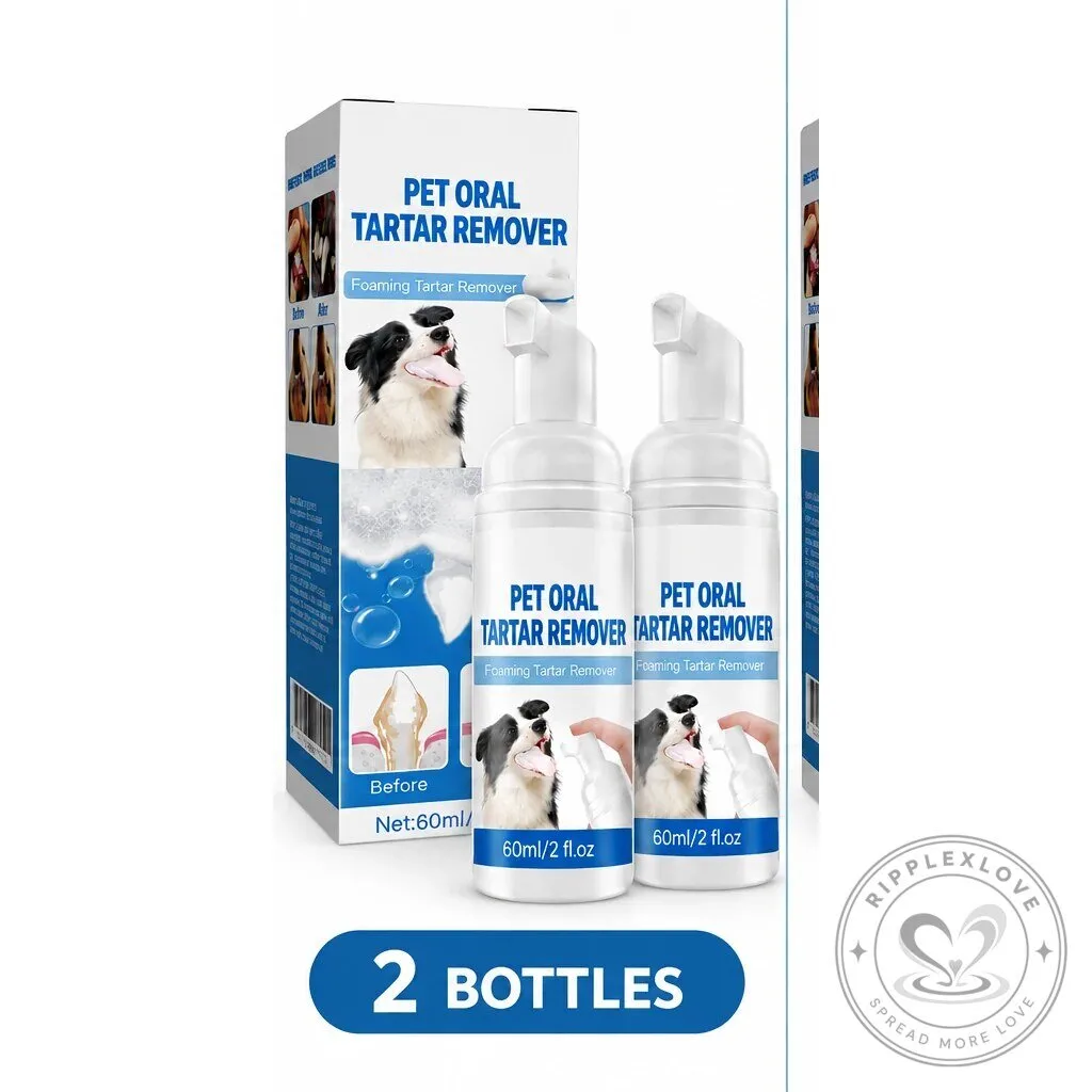 Pet Oral Tartar Remover Foaming Spray for Dog and Cat Dental Care 13 Pet Oral Tartar Remover Foaming Spray for Dog and Cat Dental Care