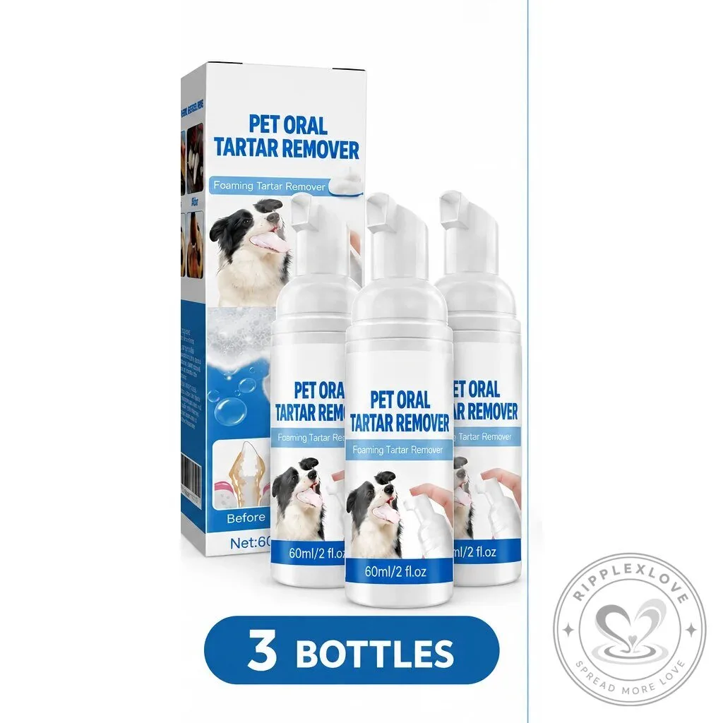 Pet Oral Tartar Remover Foaming Spray for Dog and Cat Dental Care 14 Pet Oral Tartar Remover Foaming Spray for Dog and Cat Dental Care